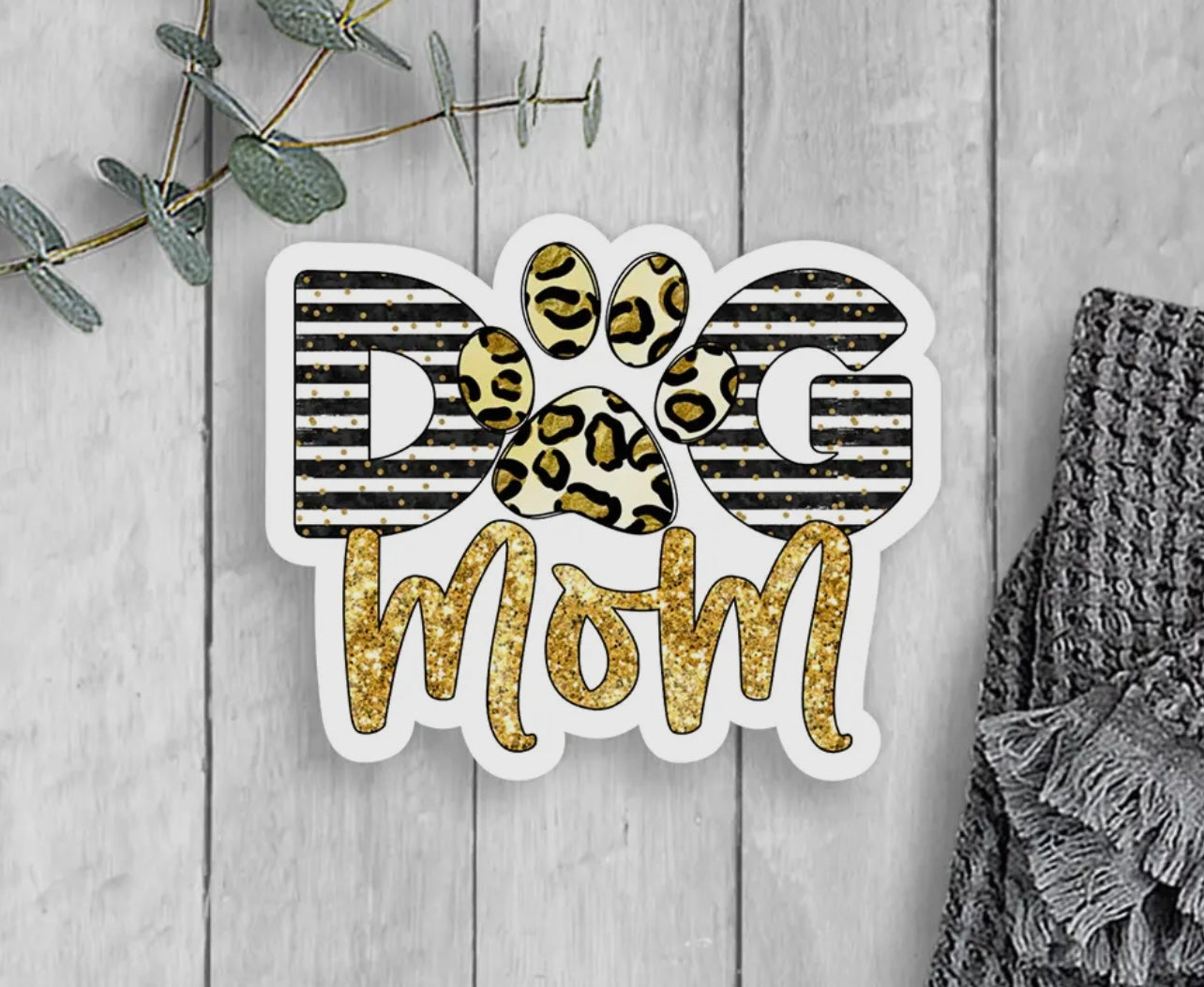 Dog Mom Sticker