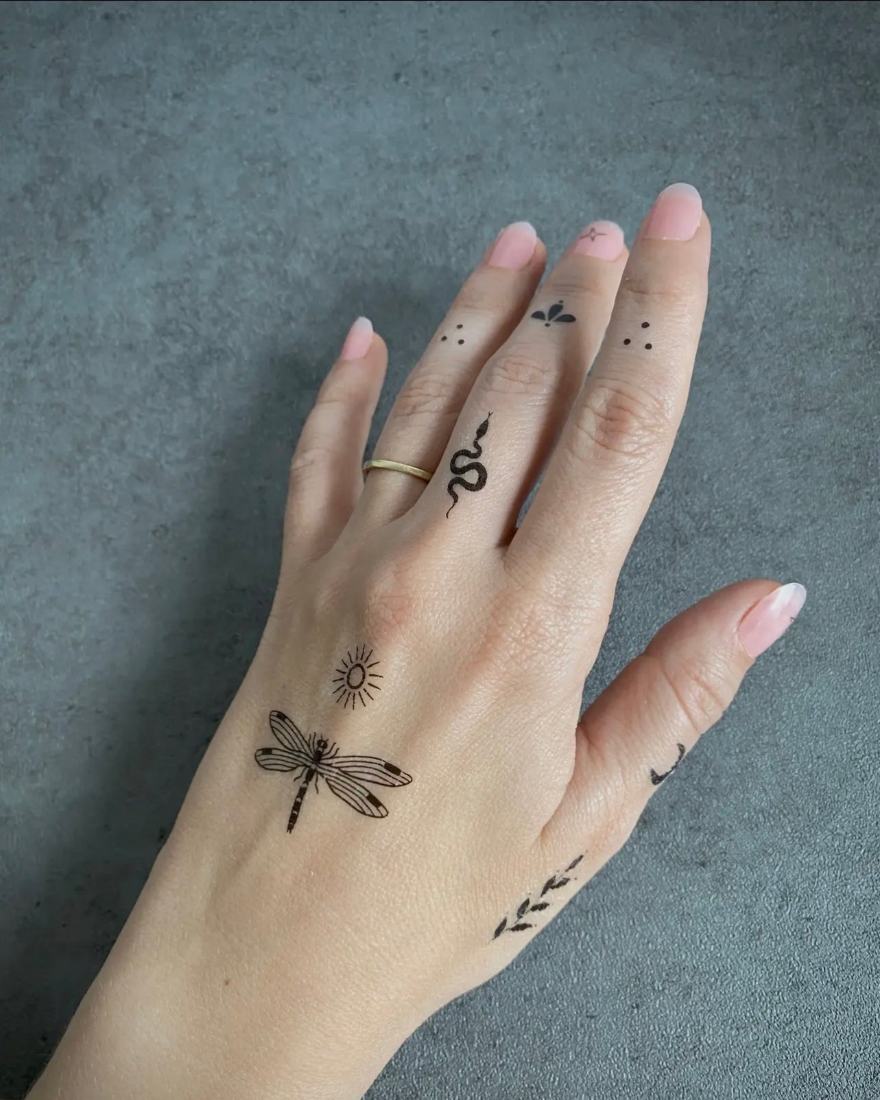 Tiny Wonders Temporary Tattoo Set