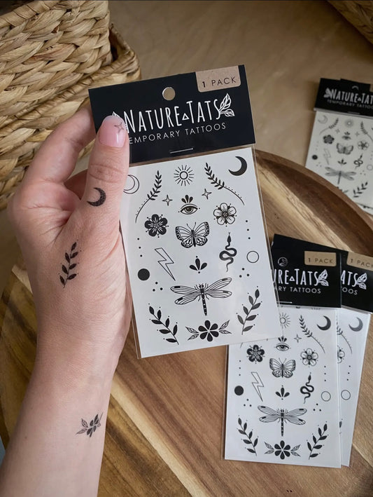 Tiny Wonders Temporary Tattoo Set
