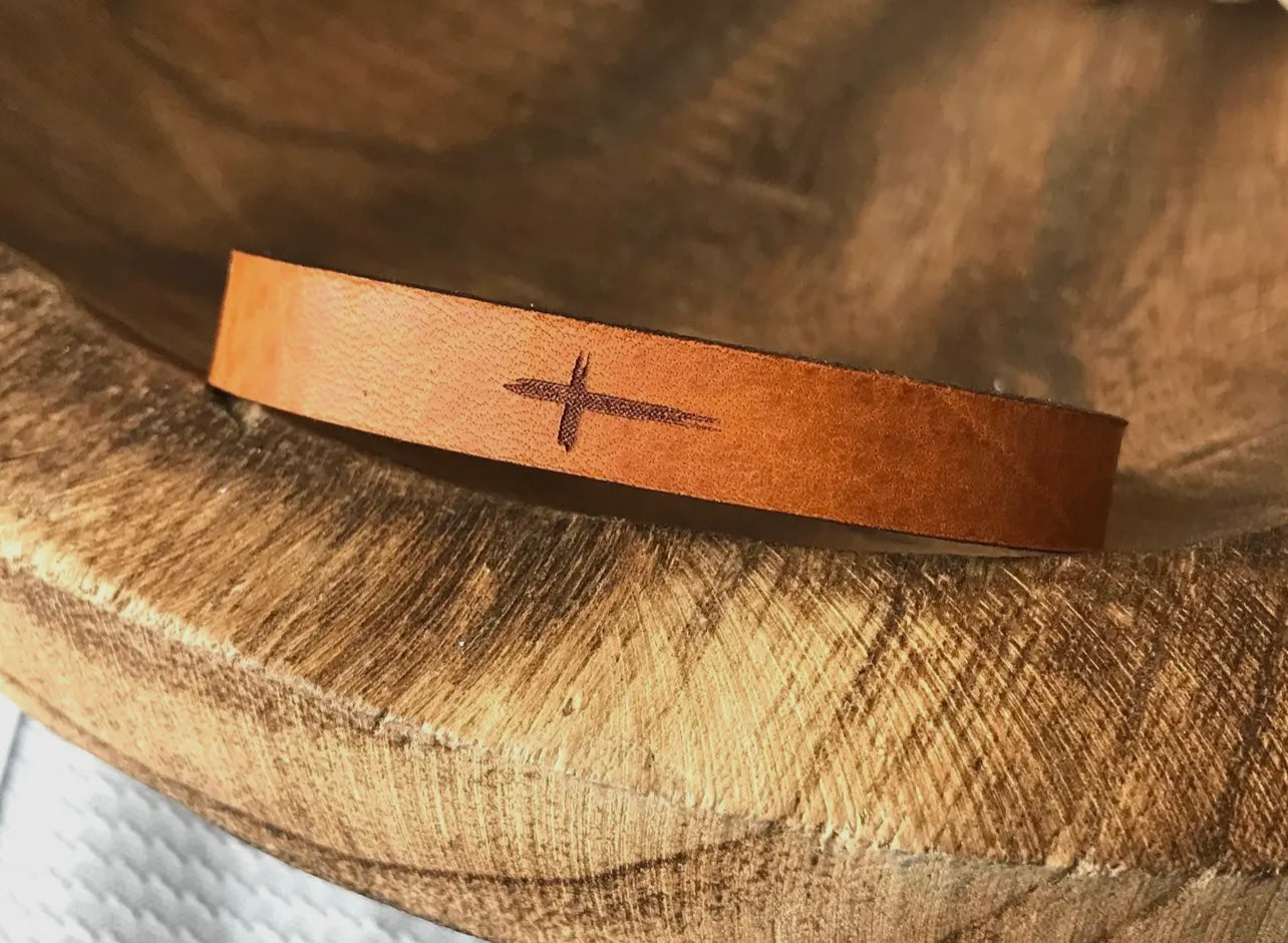 Thin Leather Bracelet