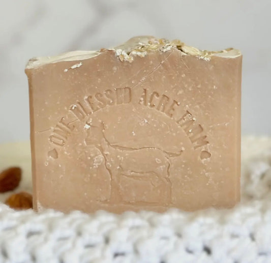 Almond Oatmeal Goat Milk Bar Soap